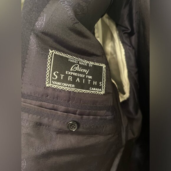 Brioni 100% Cashmere Traiano Blazer Jacket Golden Buttons - Picture 2 of 9